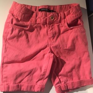 Pink short knee length
